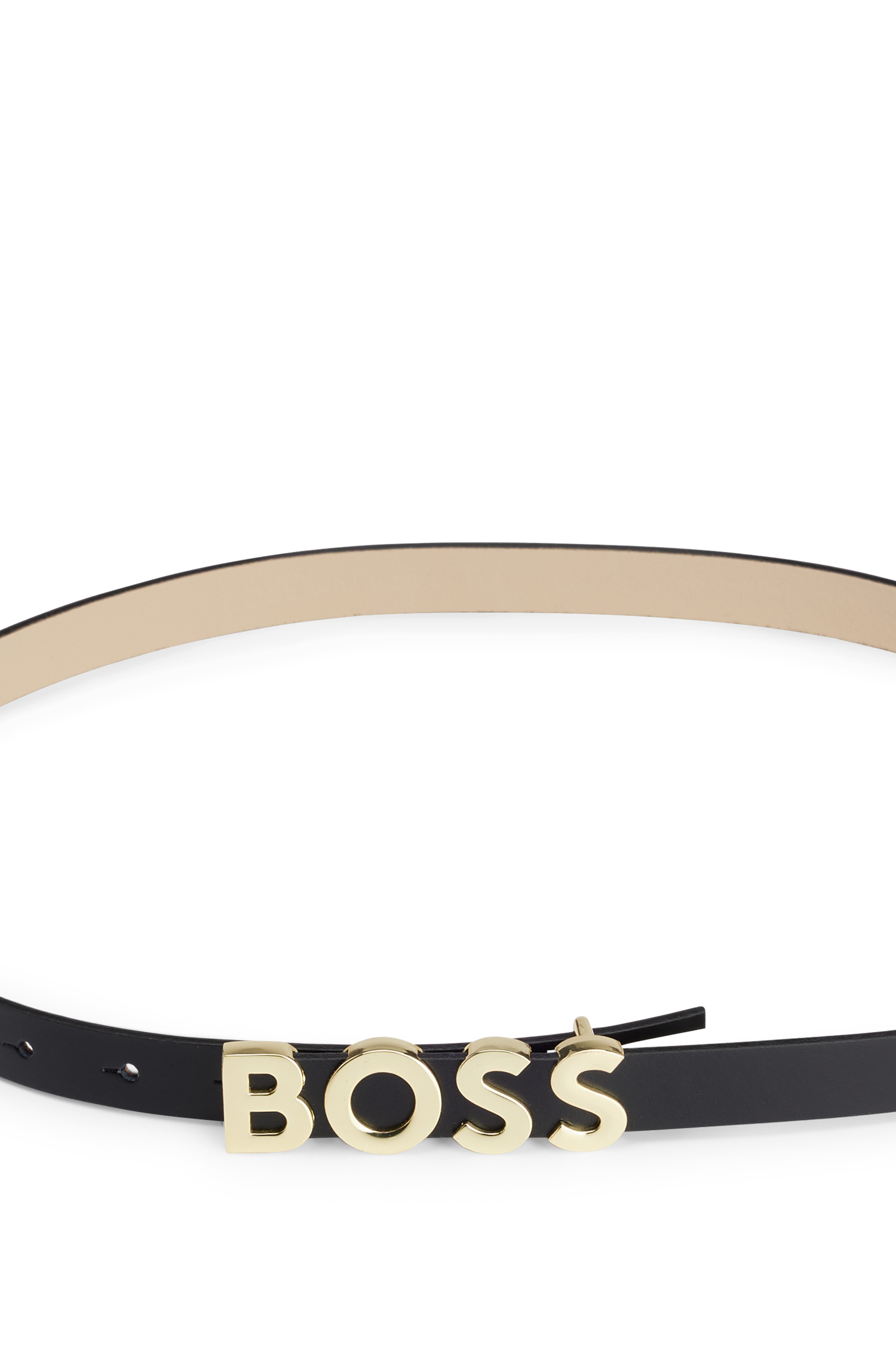 BLACK // BUSINESS BELTS BOSS-BOLD_SZ20