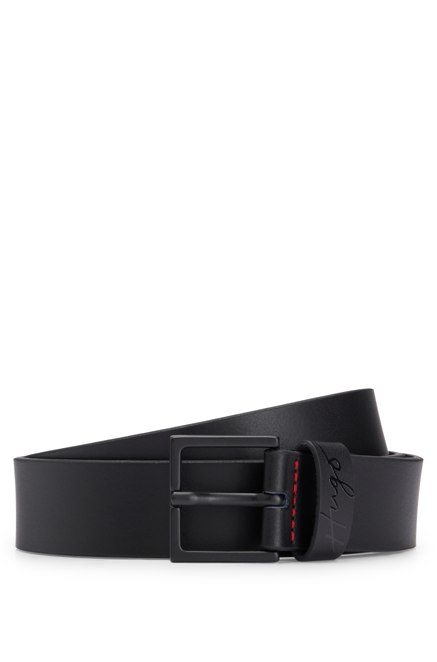 BLACK // BUSINESS BELTS GIOVE-S-LOOP_SZ30