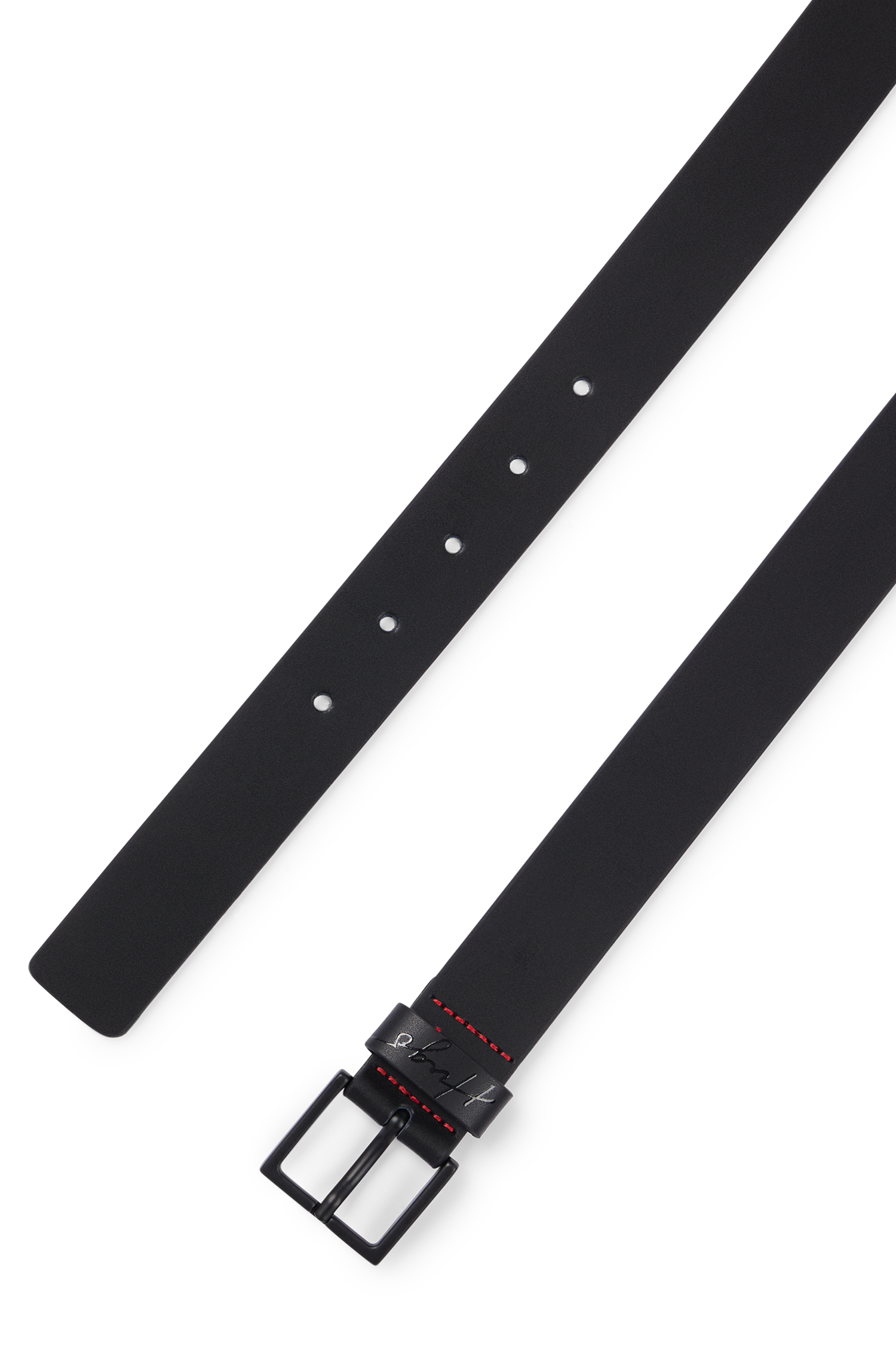 BLACK // BUSINESS BELTS GIOVE-S-LOOP_SZ30