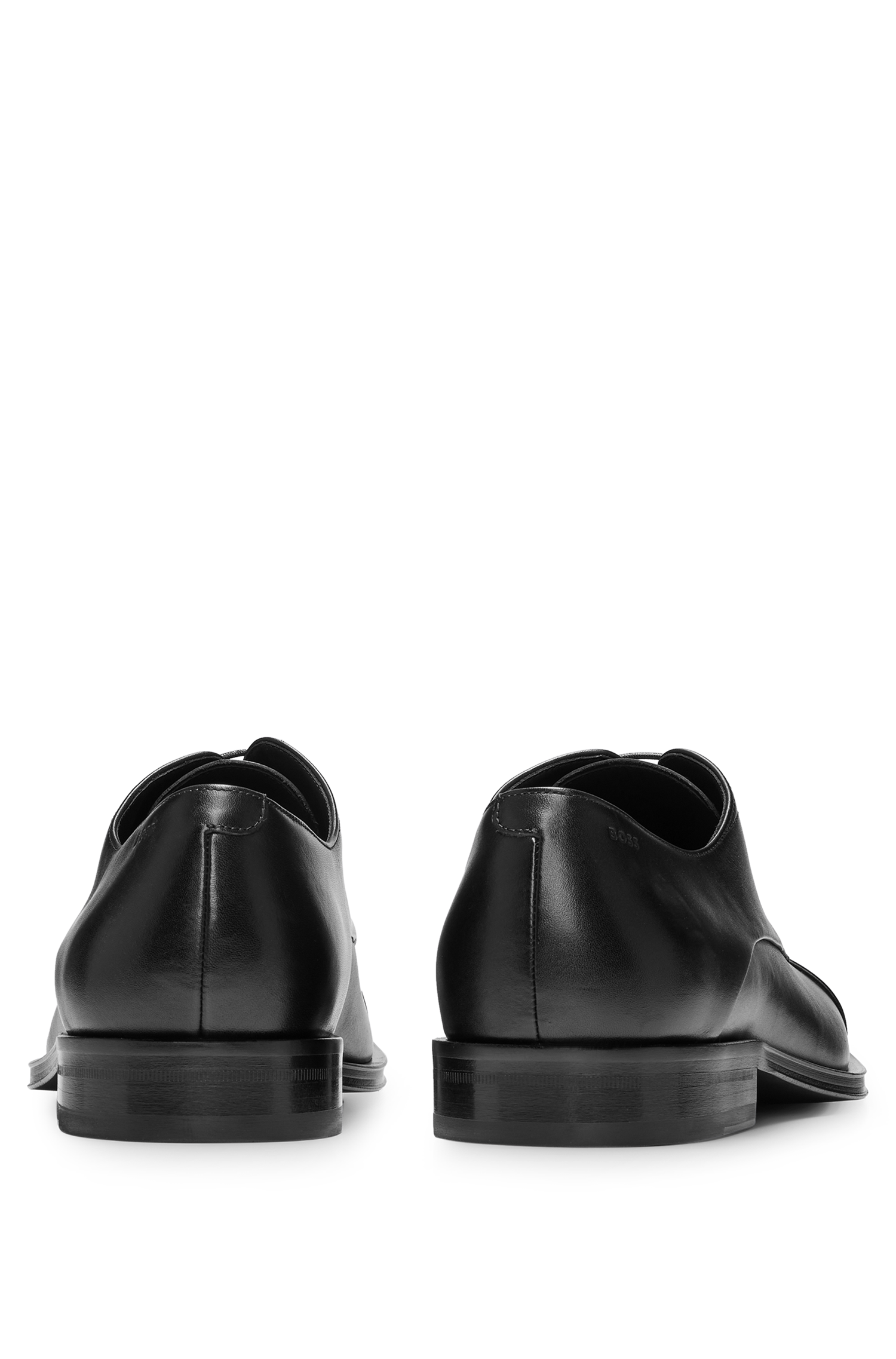 Derbies Derrek en cuir - Black