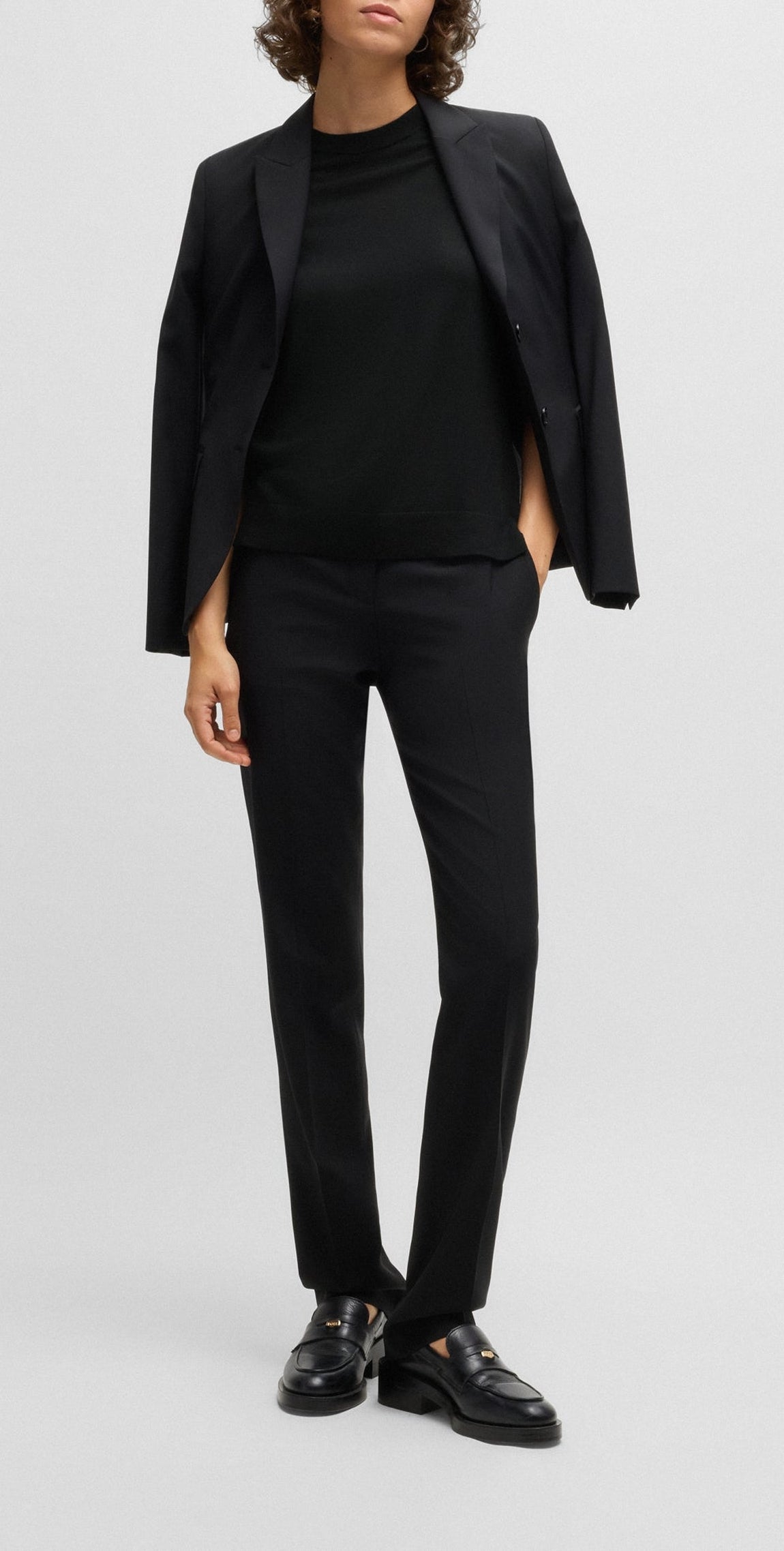 Falyssiasi wool T-shirt - Black