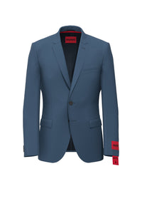 Veste de costume Arti en laine mélangée - Bright Blue