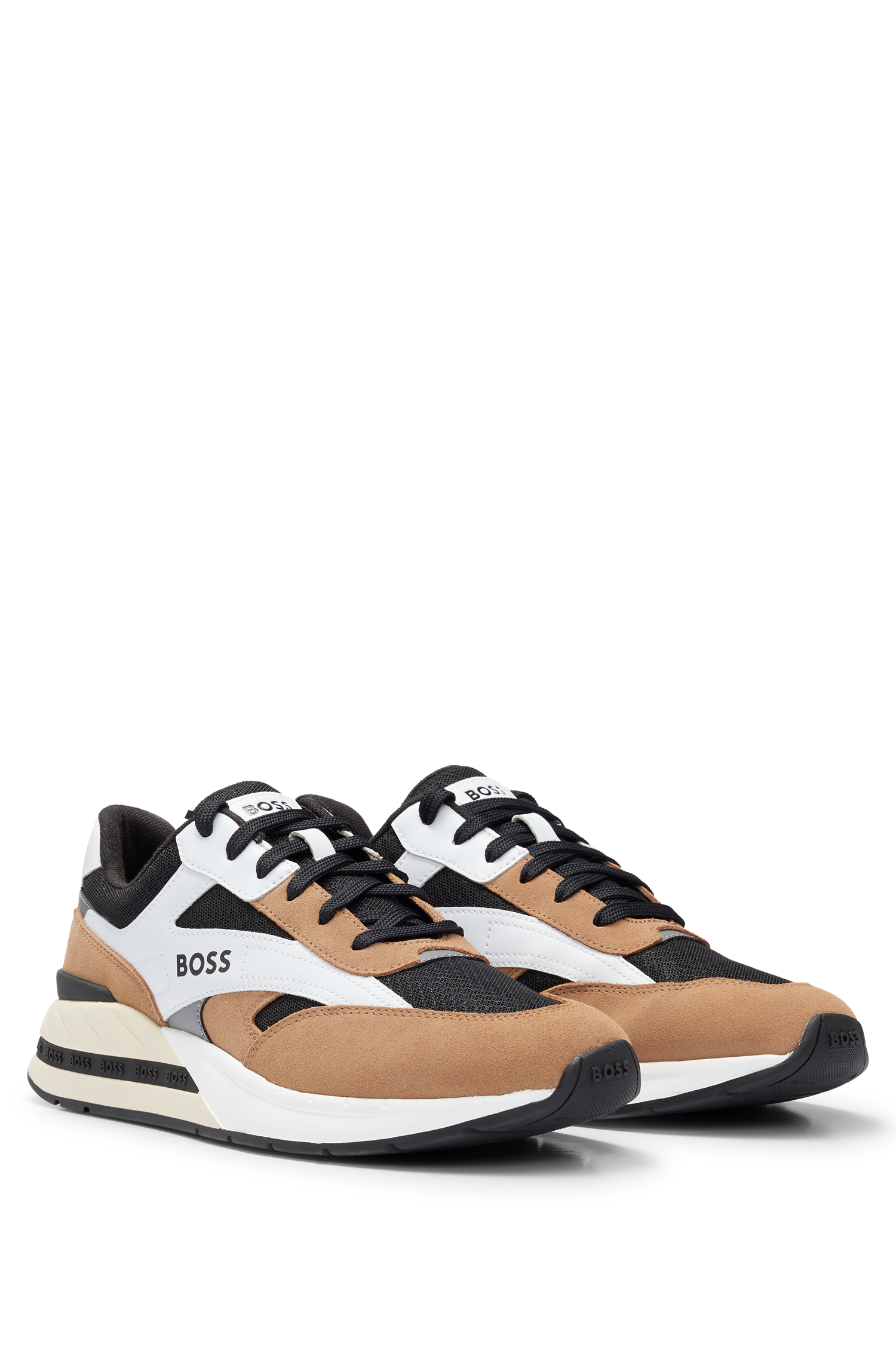 Baskets Kurt en cuir - Open Brown