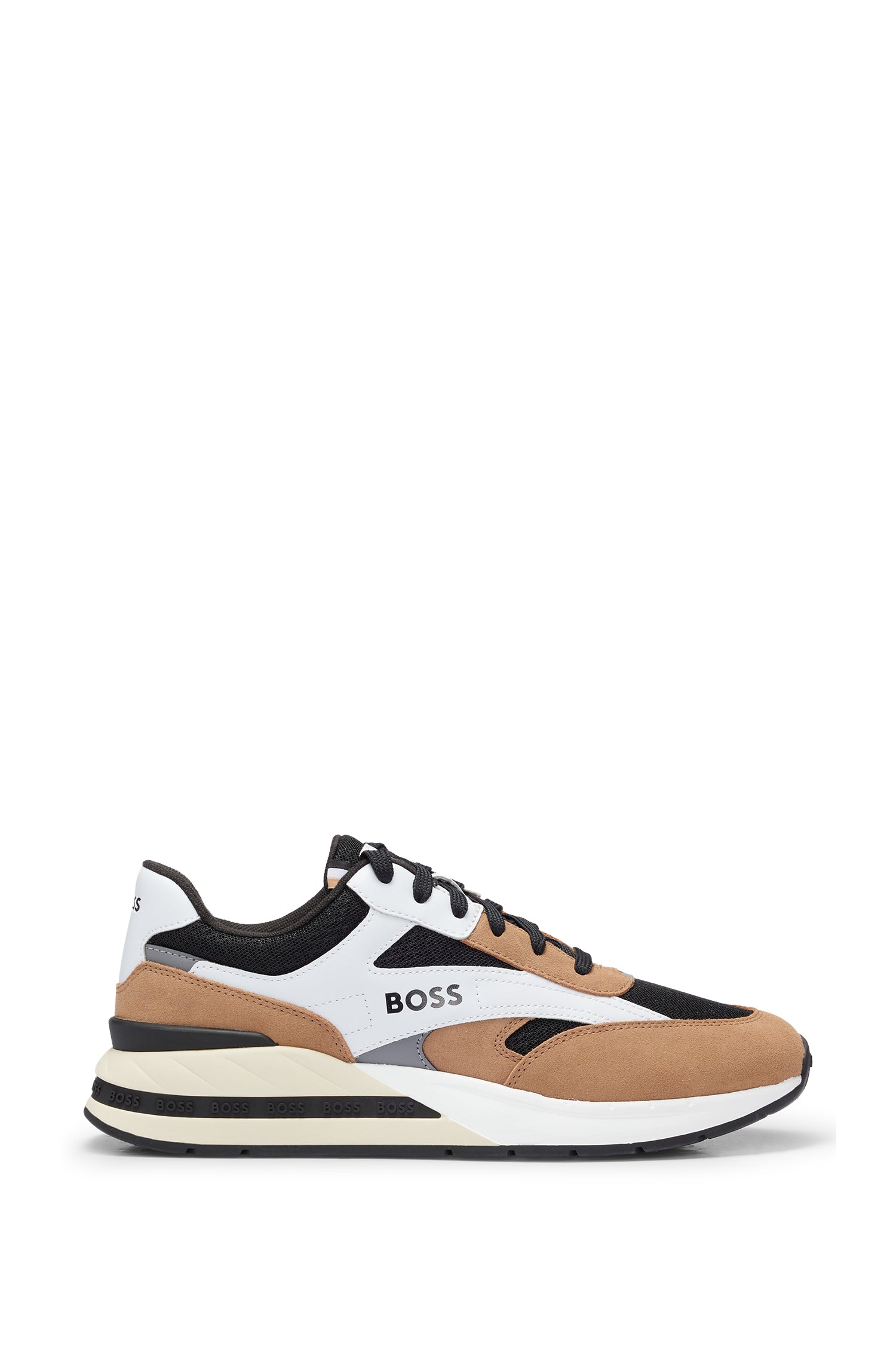 Baskets Kurt en cuir - Open Brown