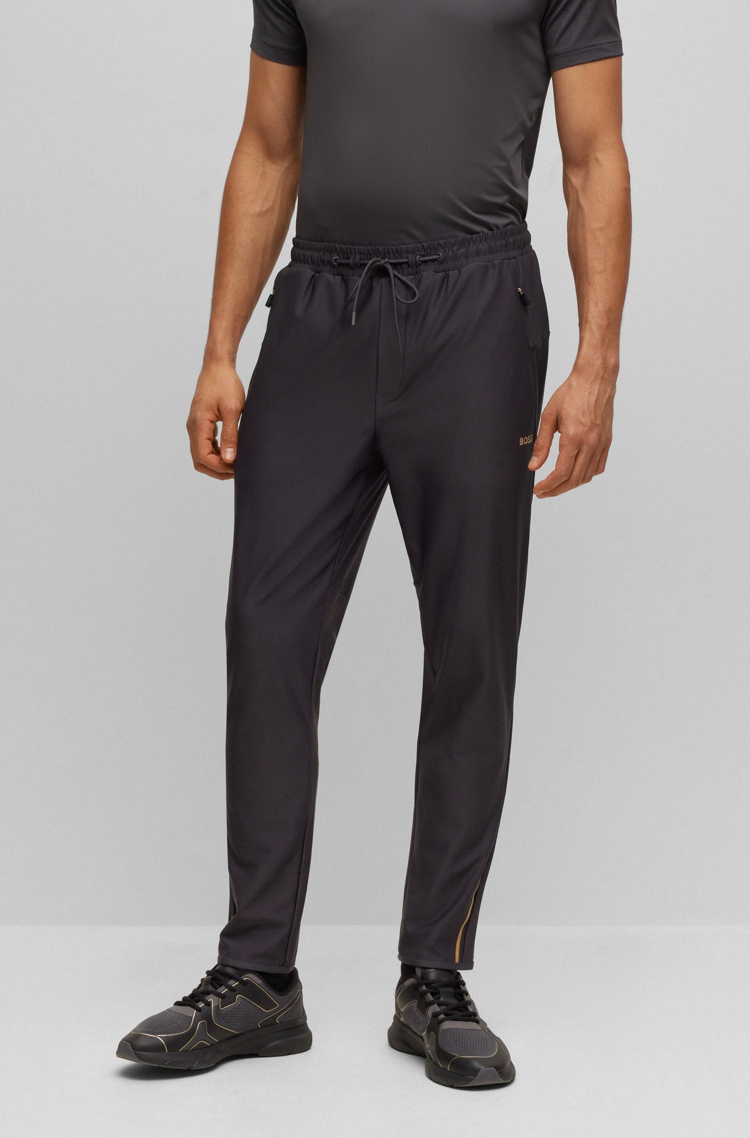 MEDIUM RED // CASUAL TROUSERS HICON ACTIVE 1