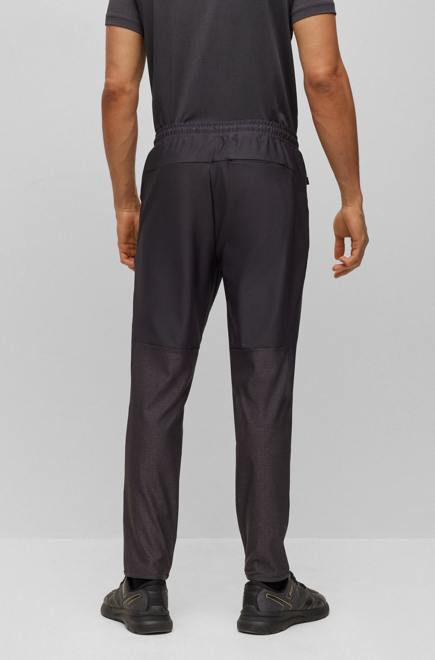 DARK GREY // CASUAL TROUSERS HICON ACTIVE 1