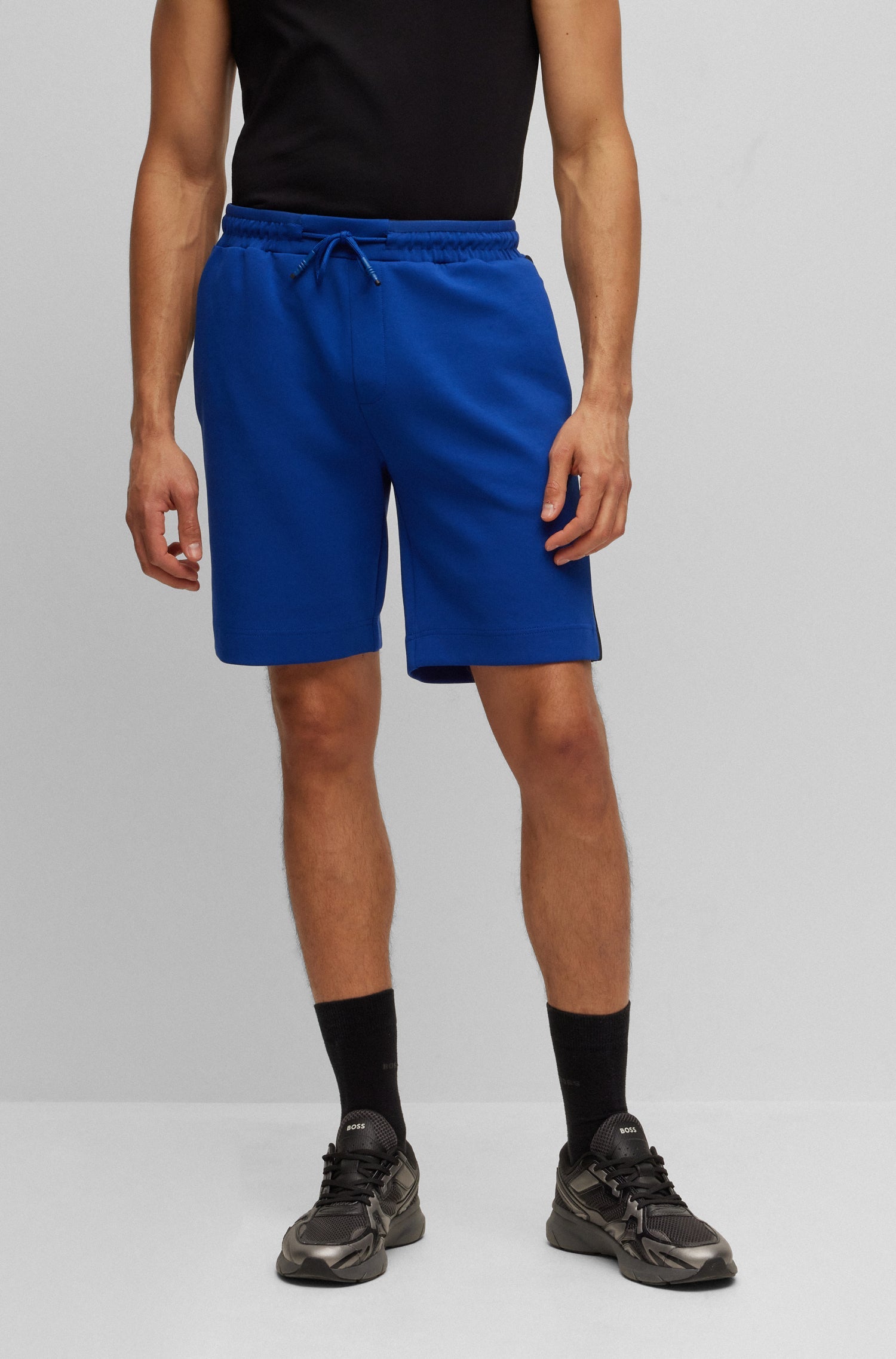 Headlo shorts with an elasticated waistband - Bright Blue