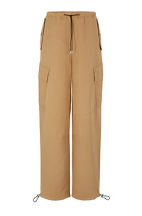 LIGHT BEIGE // CASUAL TROUSERS HALIANE-1