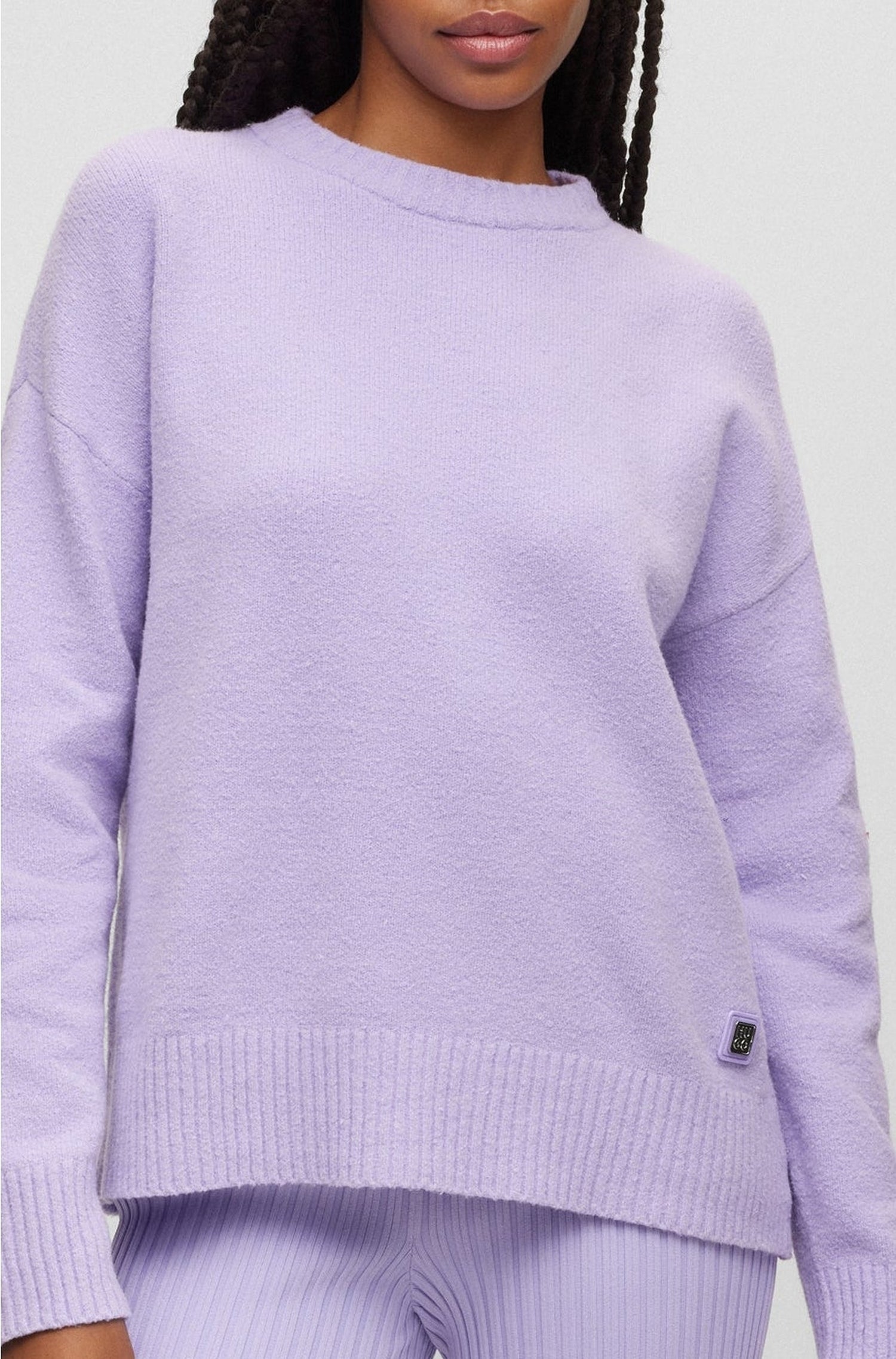 Smegini oversized jumper - Light & Pastel Purple