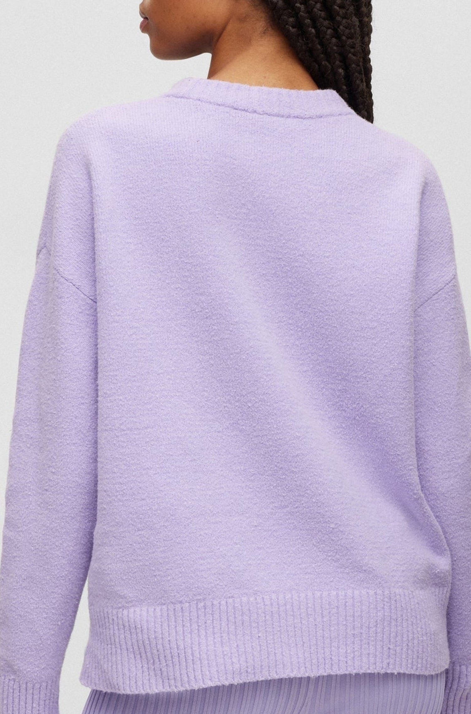 Smegini oversized jumper - Light & Pastel Purple