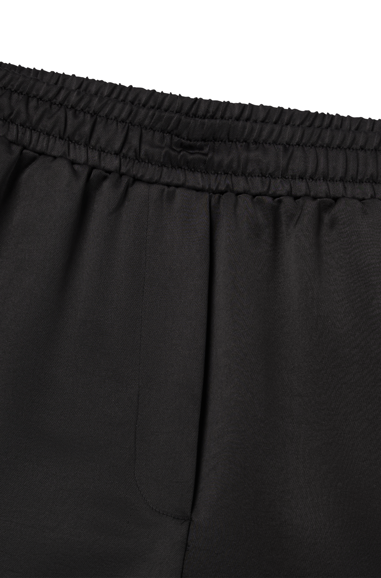 BLACK // CASUAL TROUSERS HAMAGA-1