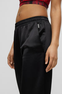 BLACK // CASUAL TROUSERS HAMAGA-1