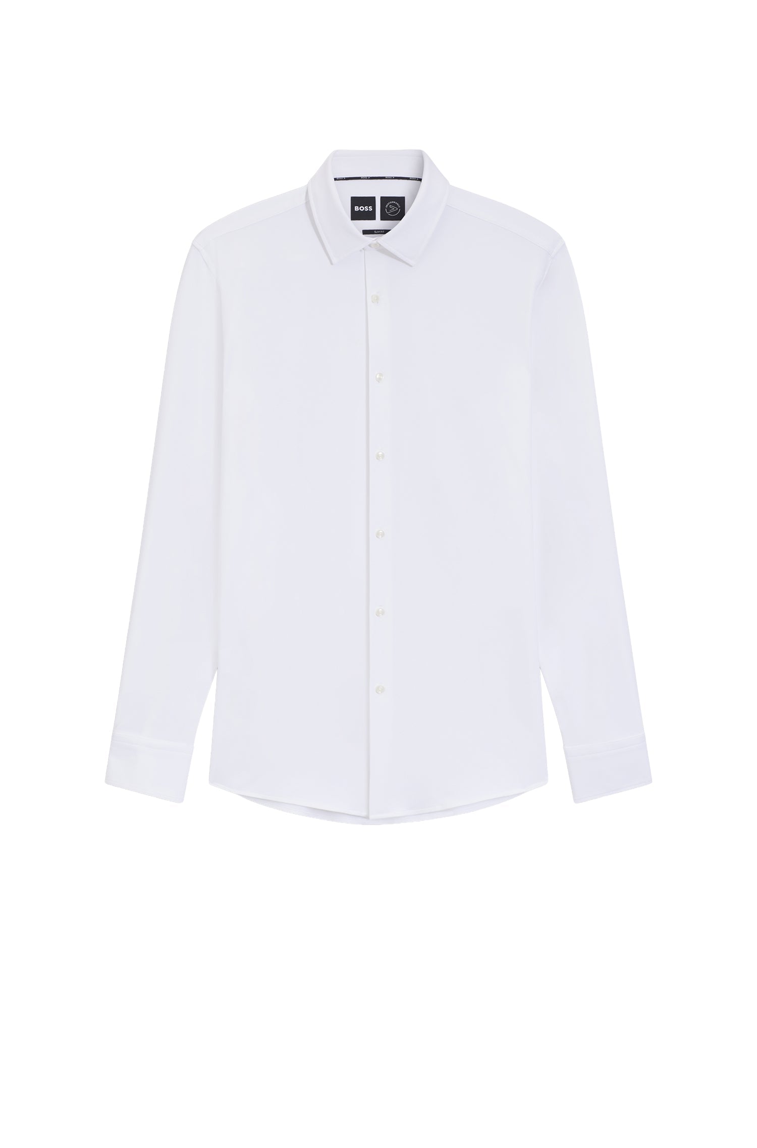 WHITE // BUSINESS SHIRTS P-HANK-S-KENT-C1-222