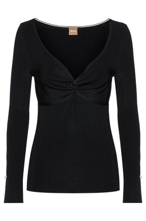 BLACK // SWEATERS FAUCONA