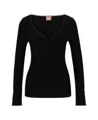 BLACK // SWEATERS FAUCONA