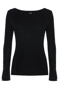BLACK // SWEATERS FAUCONA