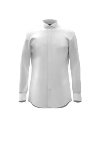 WHITE // EVENING SHIRTS H-HANK-TUX2-DC-232
