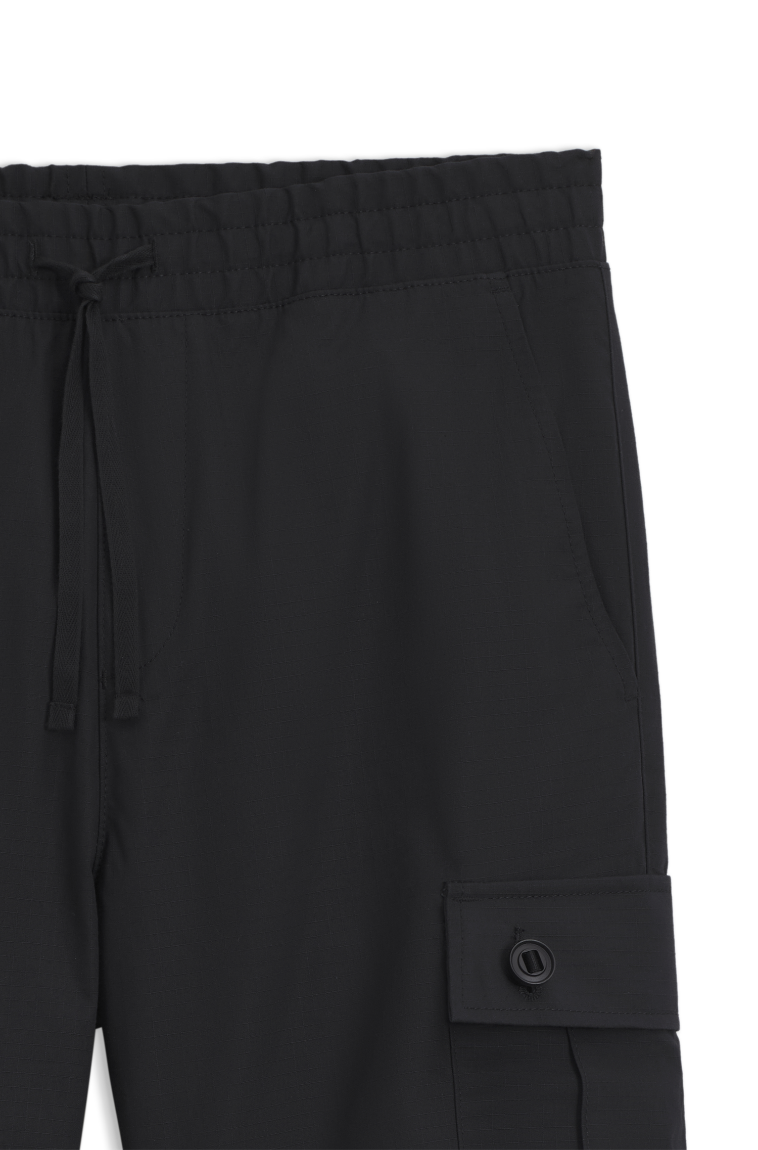 BLACK // CASUAL TROUSERS GARLO233