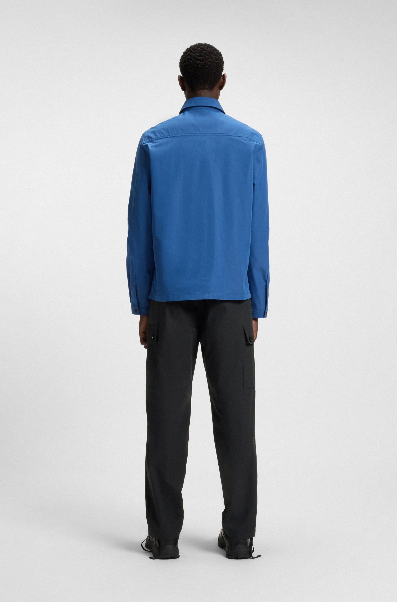BLACK // CASUAL TROUSERS GARLO233