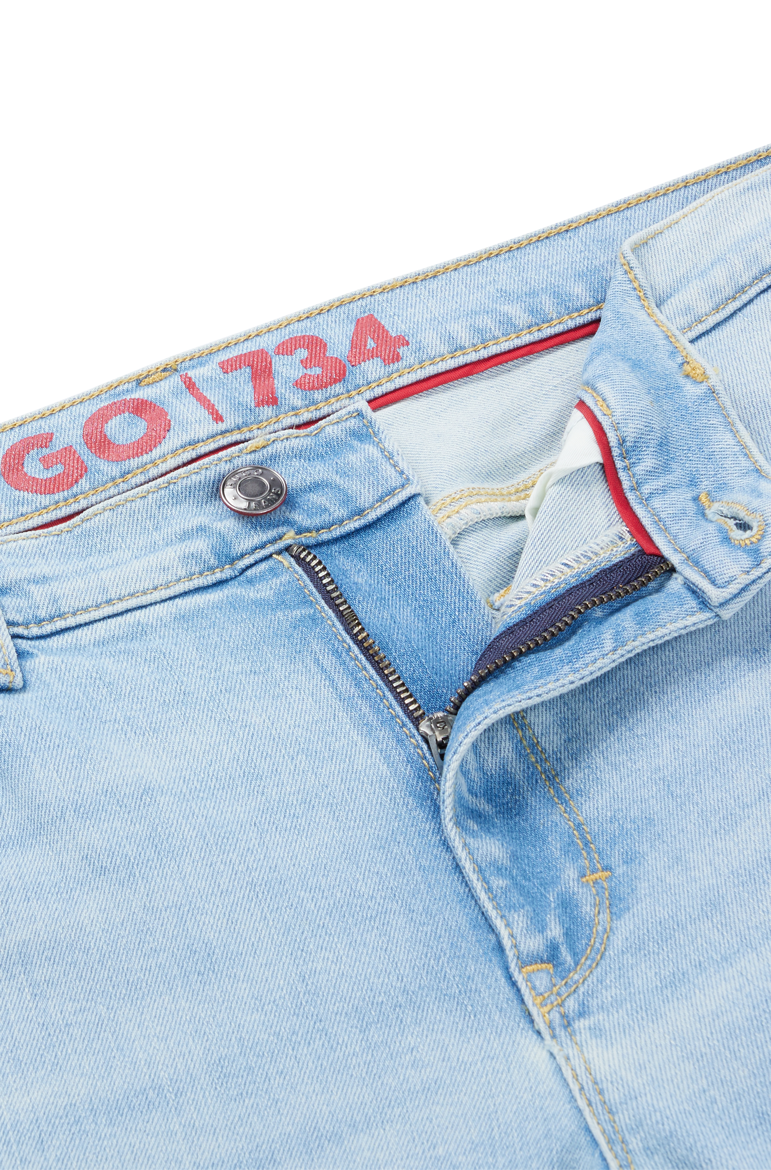 TURQUOISE & AQUA // JEANS HUGO 734