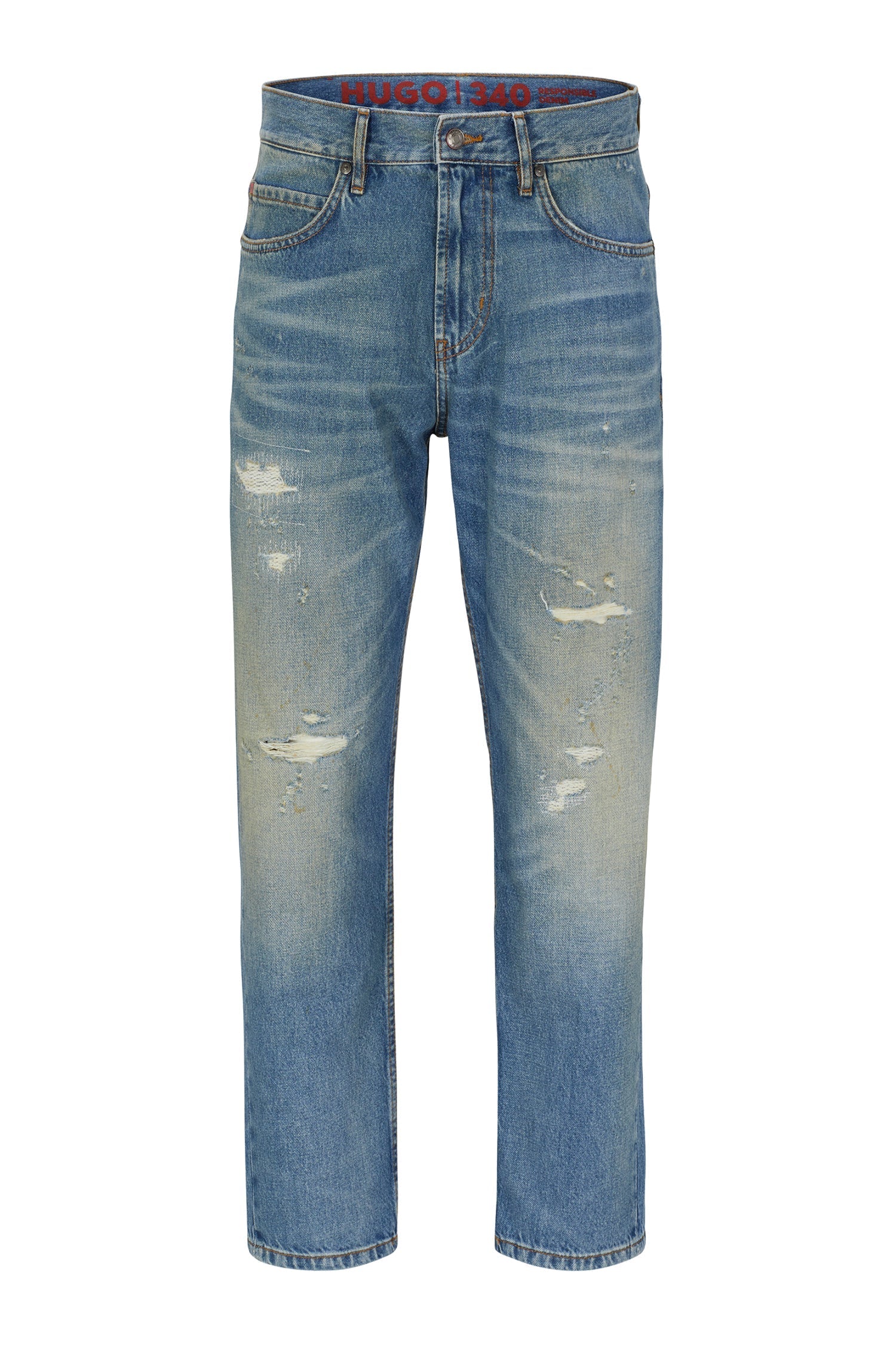 BRIGHT BLUE // JEANS HUGO 340