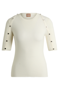 OPEN WHITE // SWEATERS FAMISTOSA