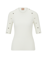 OPEN WHITE // SWEATERS FAMISTOSA
