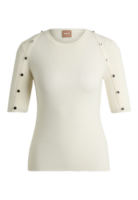 OPEN WHITE // SWEATERS FAMISTOSA