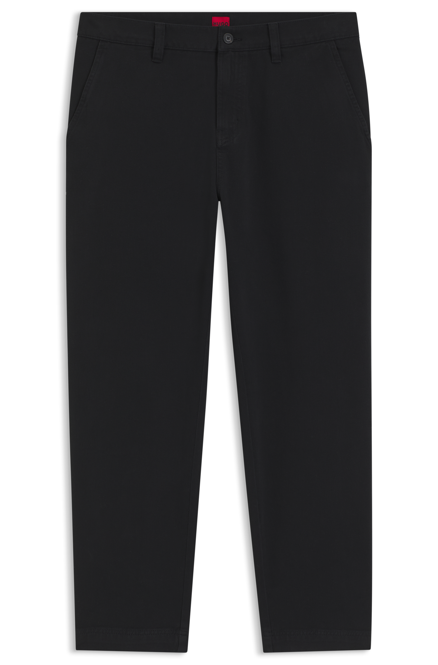 BLACK // CASUAL TROUSERS ZEEBO233D