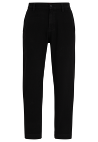 BLACK // CASUAL TROUSERS ZEEBO233D