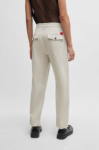 LIGHT & PASTEL GREY // CASUAL TROUSERS ZEEBO233D