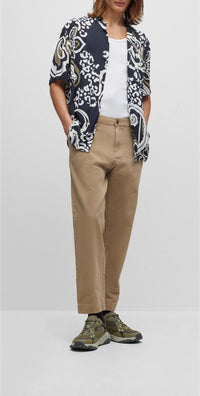 RUST & COPPER // CASUAL TROUSERS ZEEBO233D