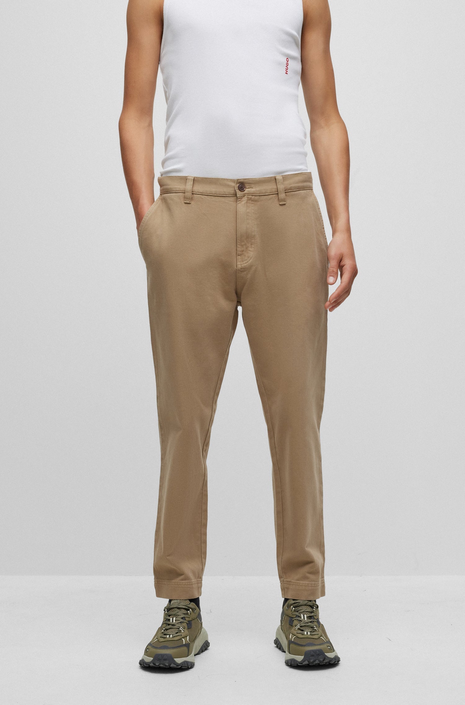 RUST & COPPER // CASUAL TROUSERS ZEEBO233D