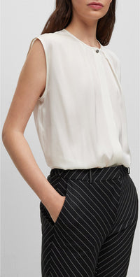 Bielli silk blouse - Bright Orange