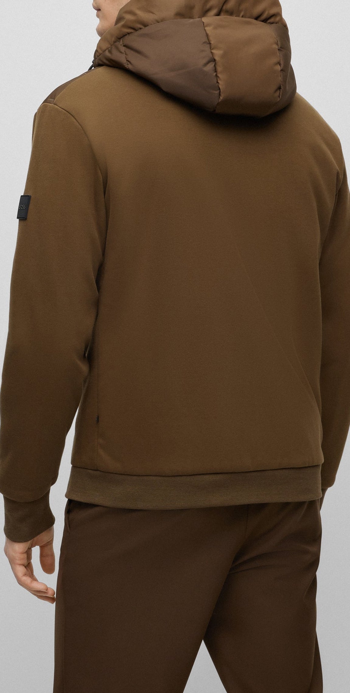 Steele hooded jacket - Open Green