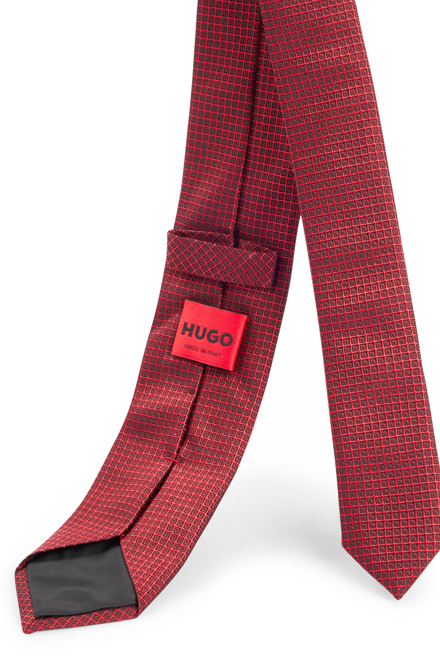 Silk Tie Tie - Open Pink