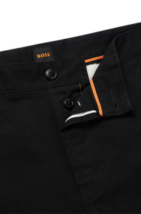 BLACK // CASUAL TROUSERS STATUM-1