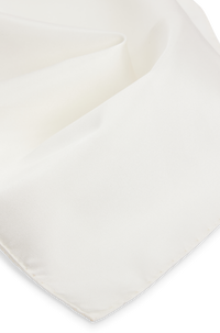 Silk pocket square - Natural