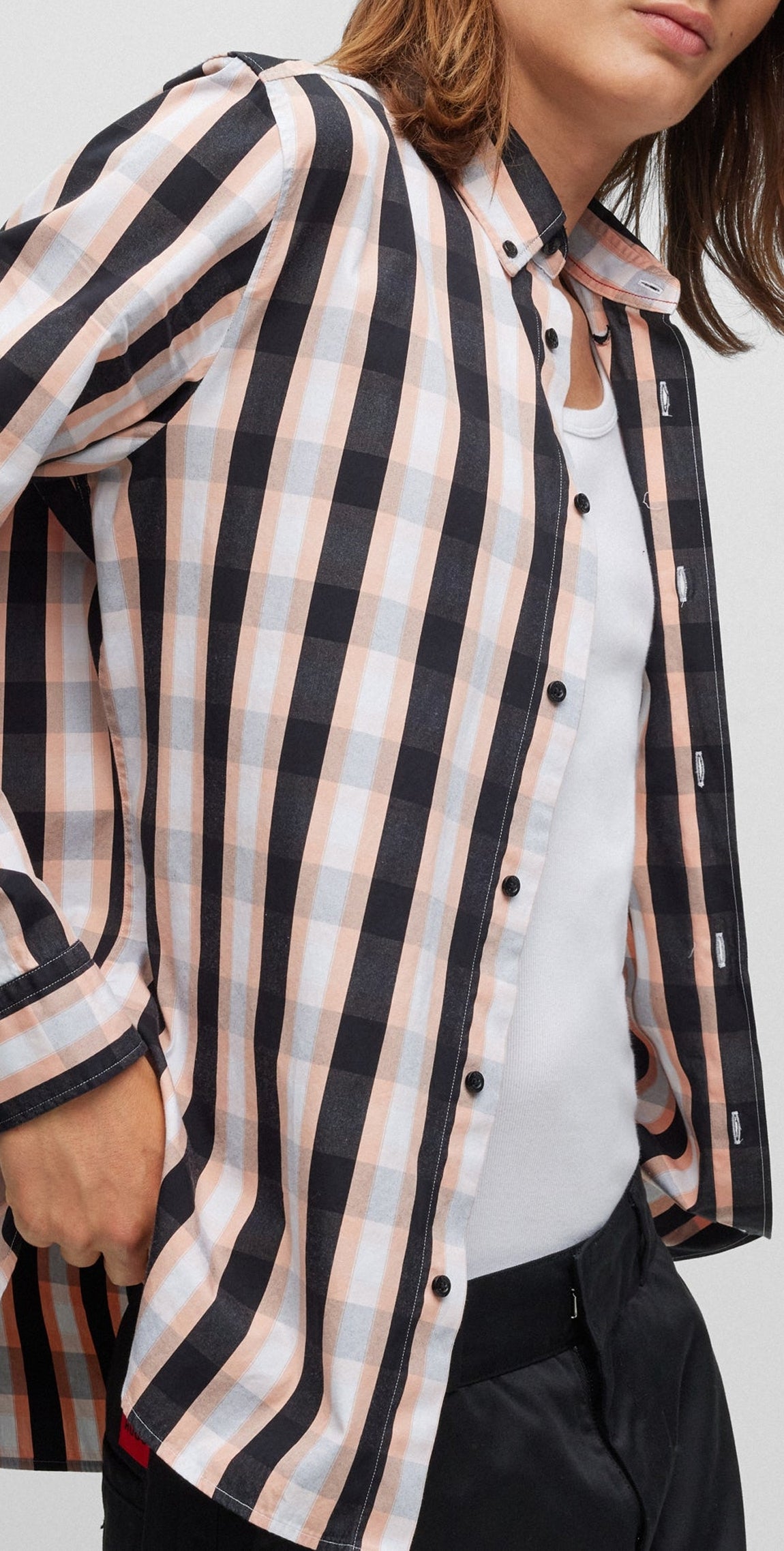 Chemise Ermann - Light & Pastel Red