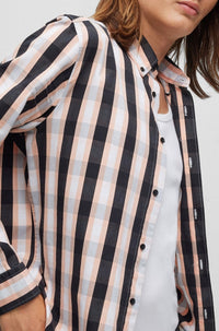 Chemise Ermann avec poche - Light & Pastel Red