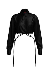BLACK // TAILORED BLOUSES ELSERA