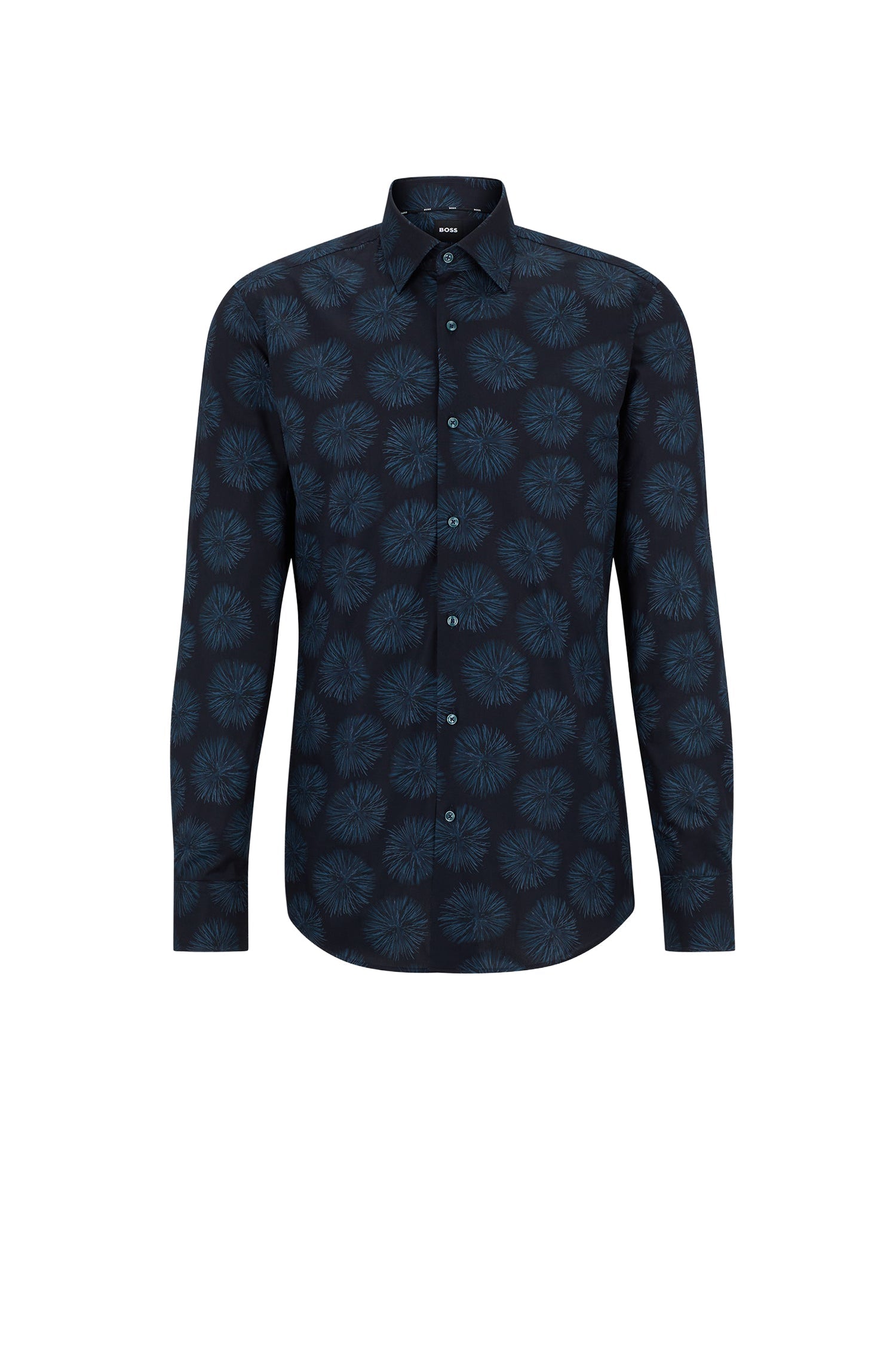 TURQUOISE & AQUA // BUSINESS SHIRTS H-HANK-KENT-C1-214