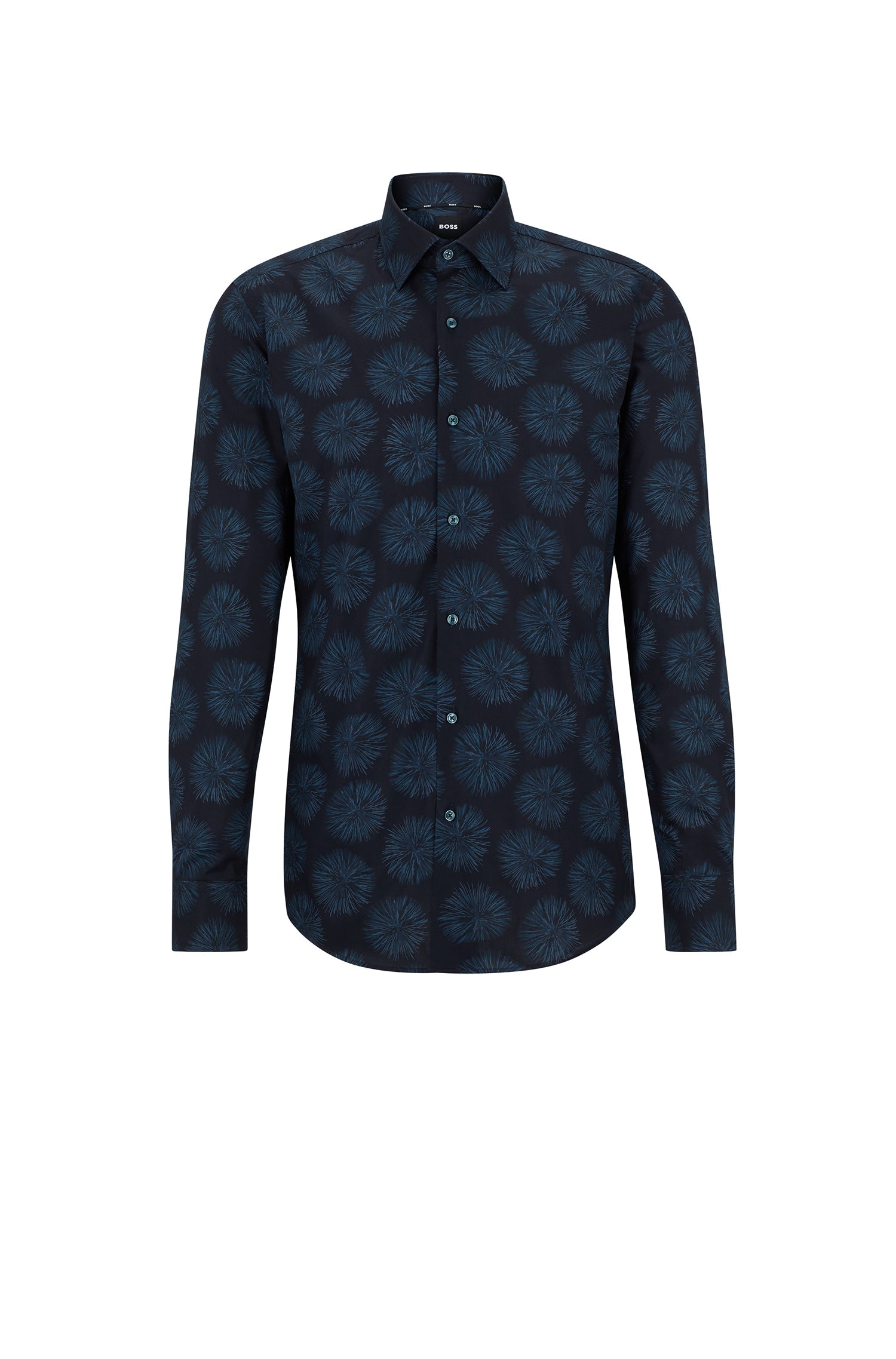 TURQUOISE & AQUA // BUSINESS SHIRTS H-HANK-KENT-C1-214