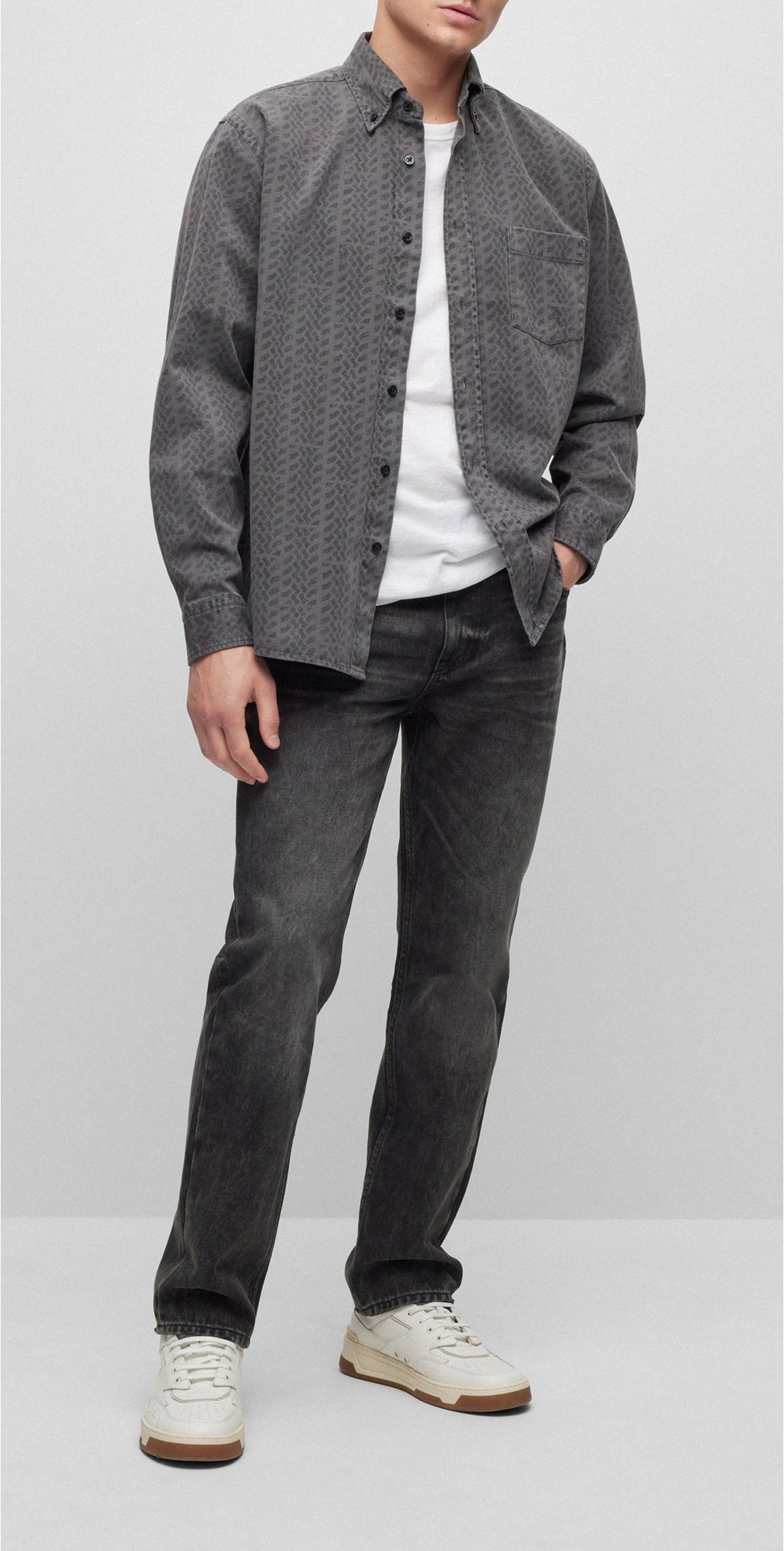 DARK GREY // CASUAL SHIRTS LAMBEY_1
