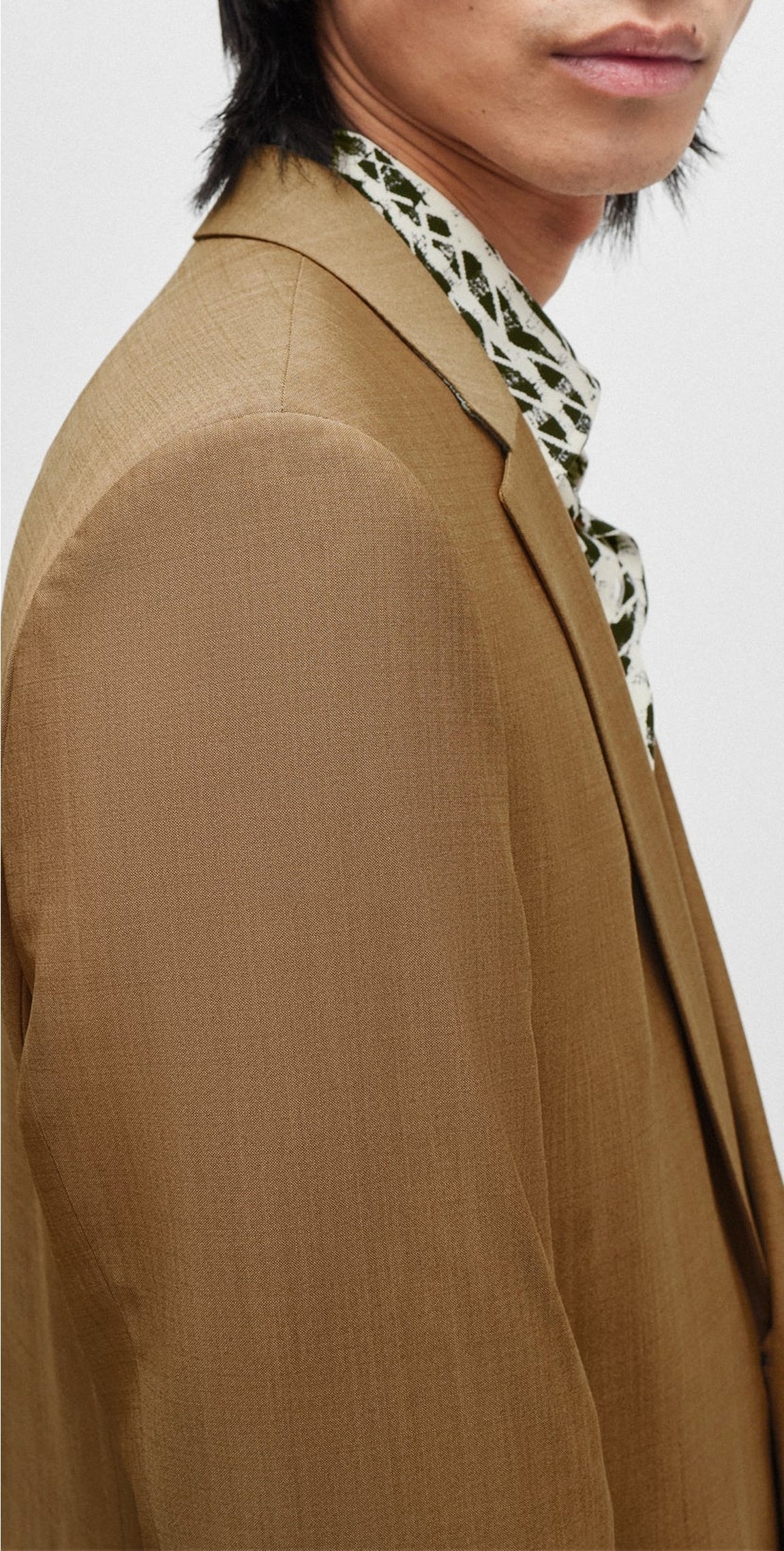 Arti wool blend suit - Open Beige