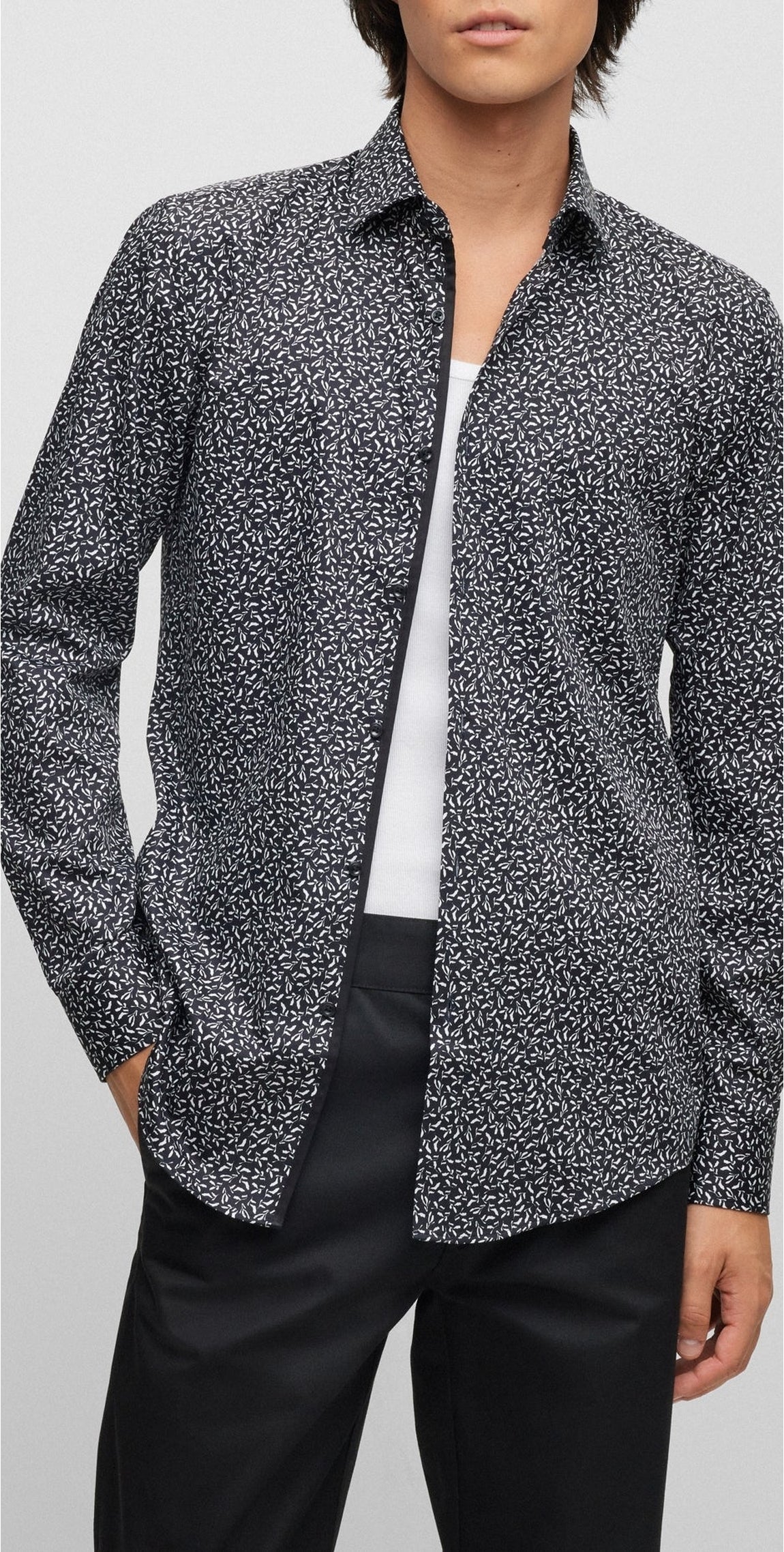 BLACK // BUSINESS SHIRTS KOEY