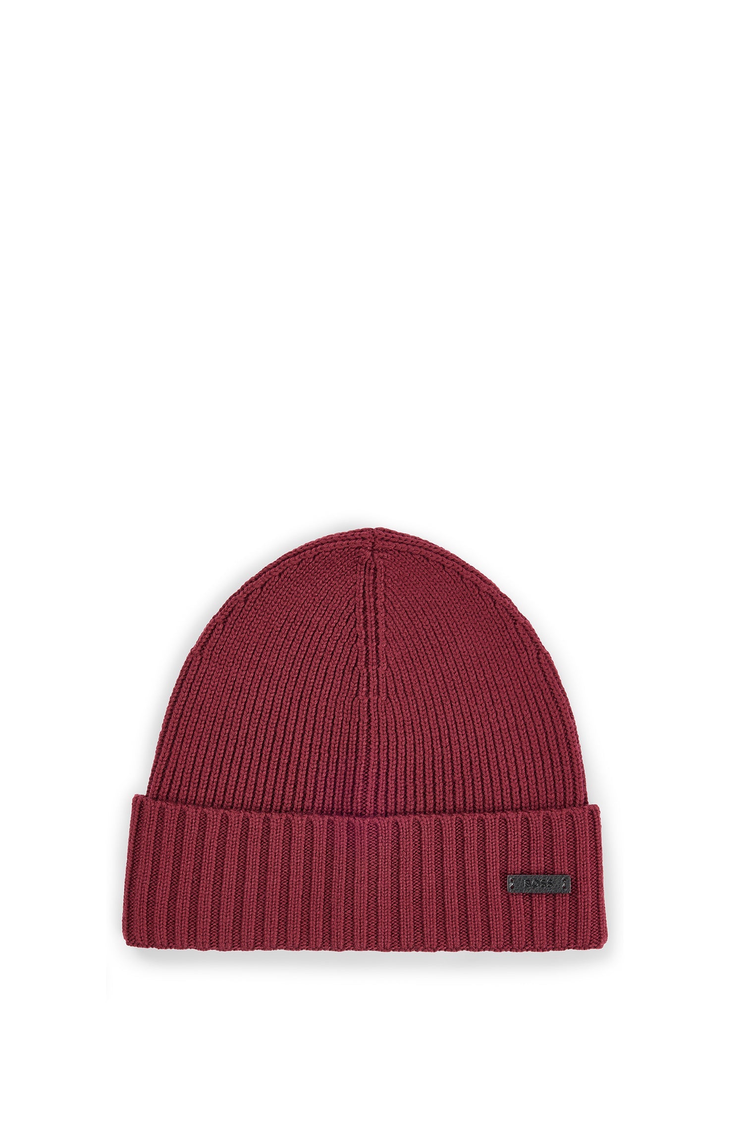 DARK RED // KNITTED BEANIE FATI