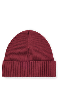 DARK RED // KNITTED BEANIE FATI