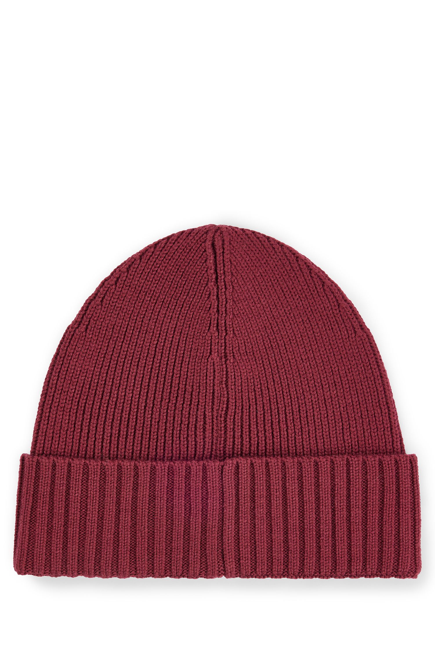 DARK RED // KNITTED BEANIE FATI