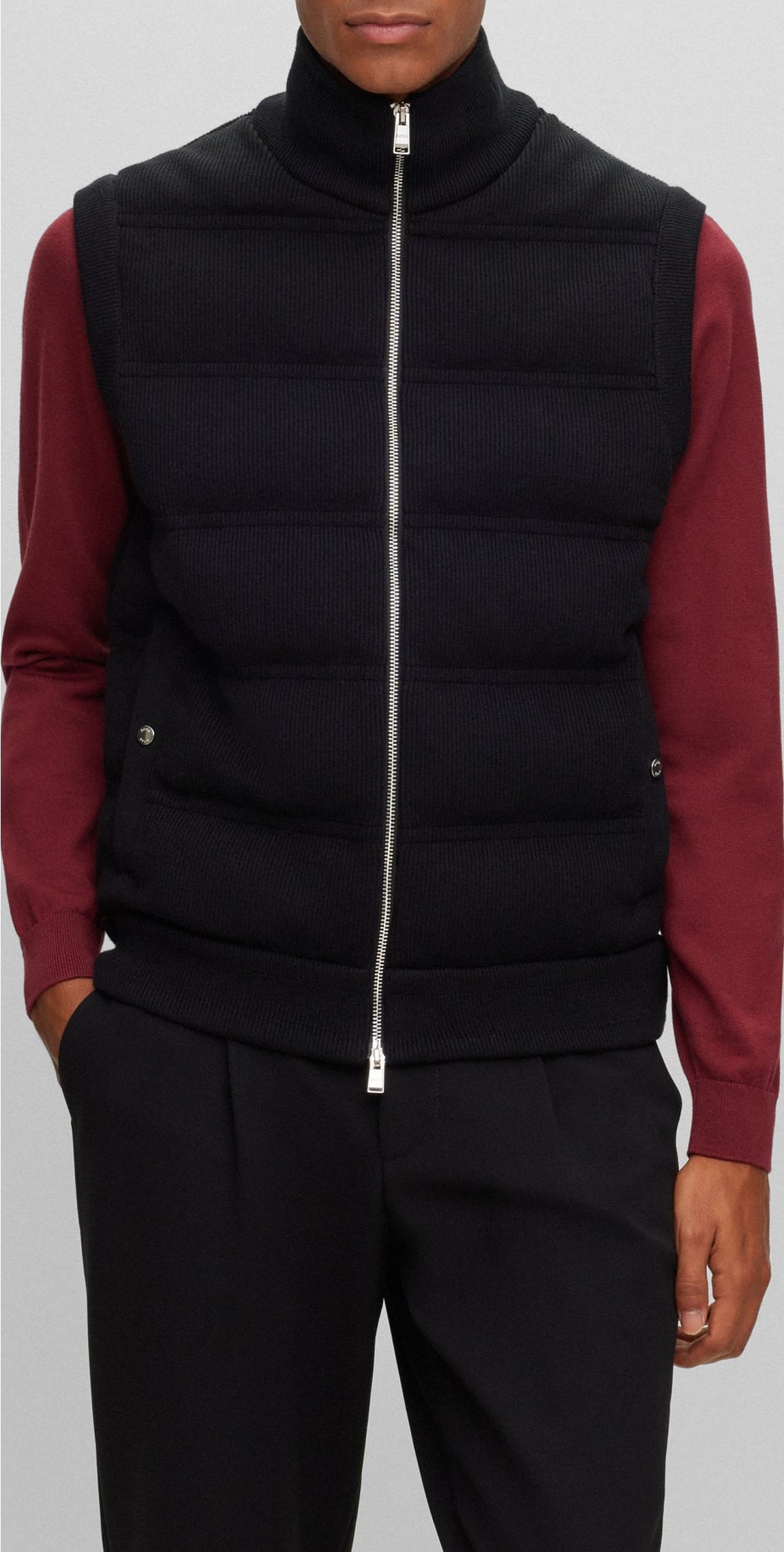 Bonnet Fati en laine - Dark Red
